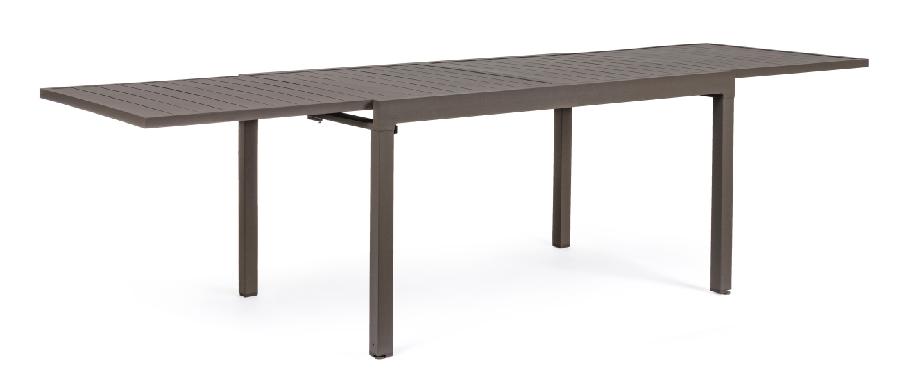 Gartenesstisch Pelagius 135-270x90 cm, Coffee