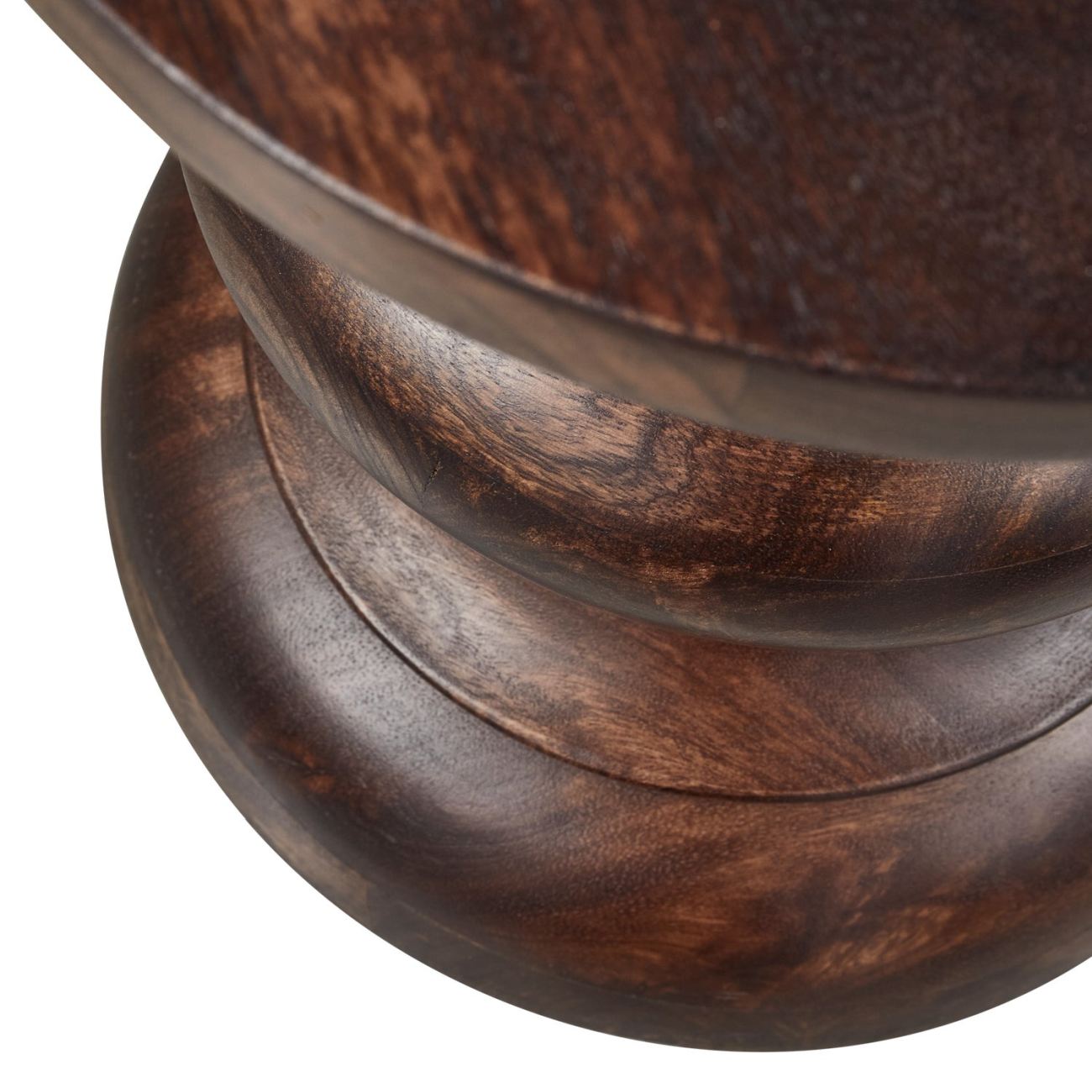 Beistelltisch Jonah aus recyceltem Mangoholz, Ø 30cm