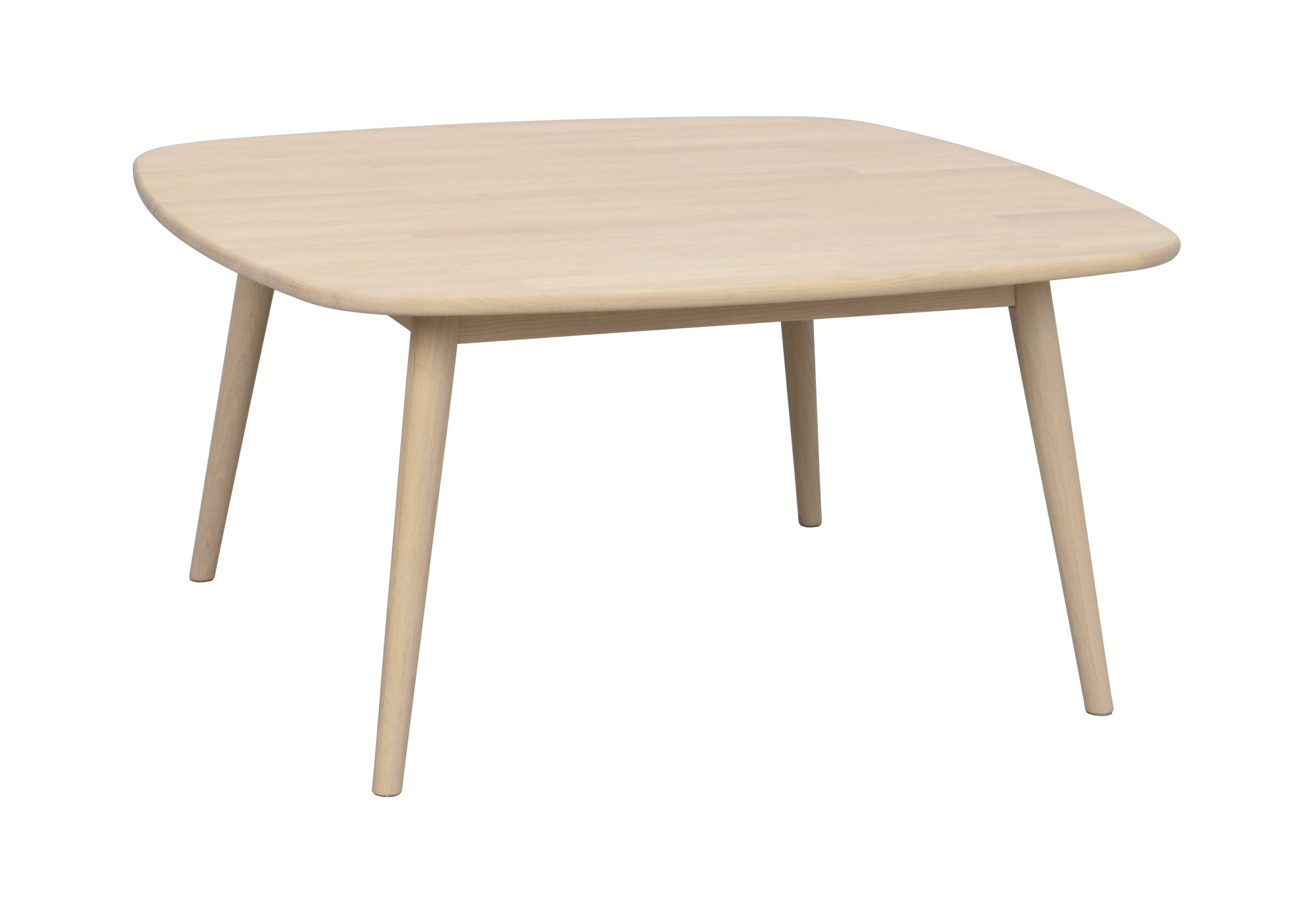 Couchtisch Tompkins Eckig 90x90x45cm, Eiche Weiß pigmentiert passt perfekt in stilvolle Wohnräume. Couchtisch Tompkins Eckig 90x90x45cm, Eiche Weiß pigmentiert