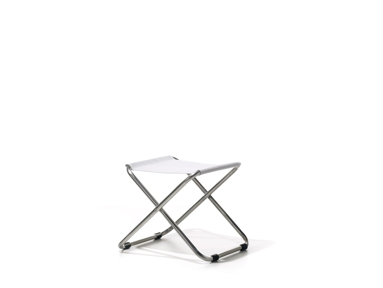 Hocker Chico aus Aluminium, Weiß Hocker Chico aus Aluminium, Weiß