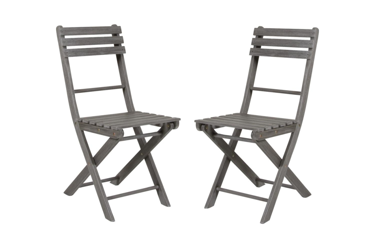 Der Gartenstuhl Bora überzeugt mit seinem modernen Design. Gefertigt wurde er aus Akazienholz, welches einen grauen Farbton besitzt. Das Gestell ist aus Akazienholz und hat eine graue Farbe. Die Sitzhöhe des Stuhls beträgt 44 cm.