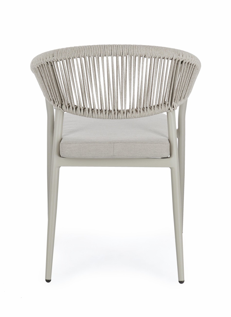 Gartenstuhl Millor aus Aluminium, Saturn / Saturn