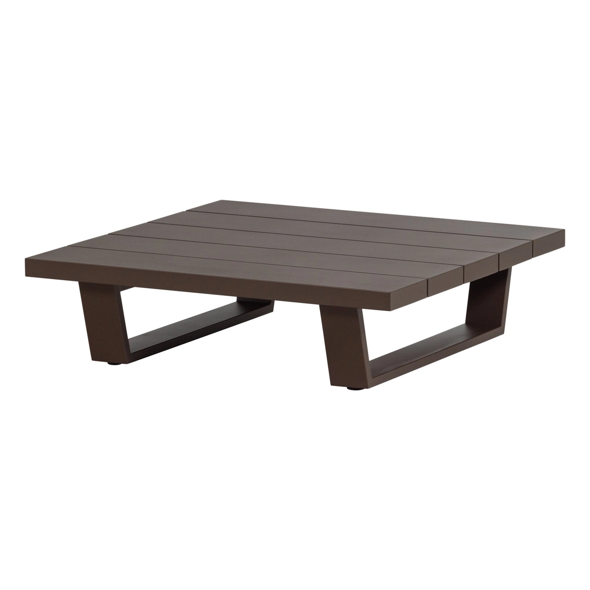 Gartencouchtisch Bear - Aluminium Braun