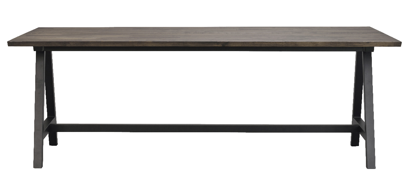 Esstisch Carradale A-Gestell Plus, Eiche Braun, 220x100cm