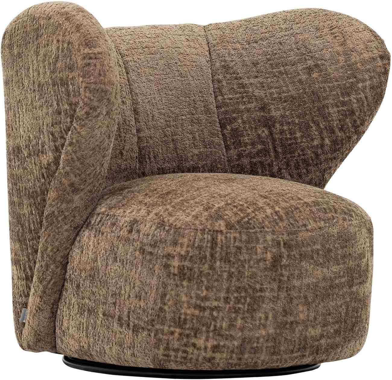 Drehsessel Turner aus Stoff, Haselnuss Drehsessel Turner aus Stoff, Haselnuss