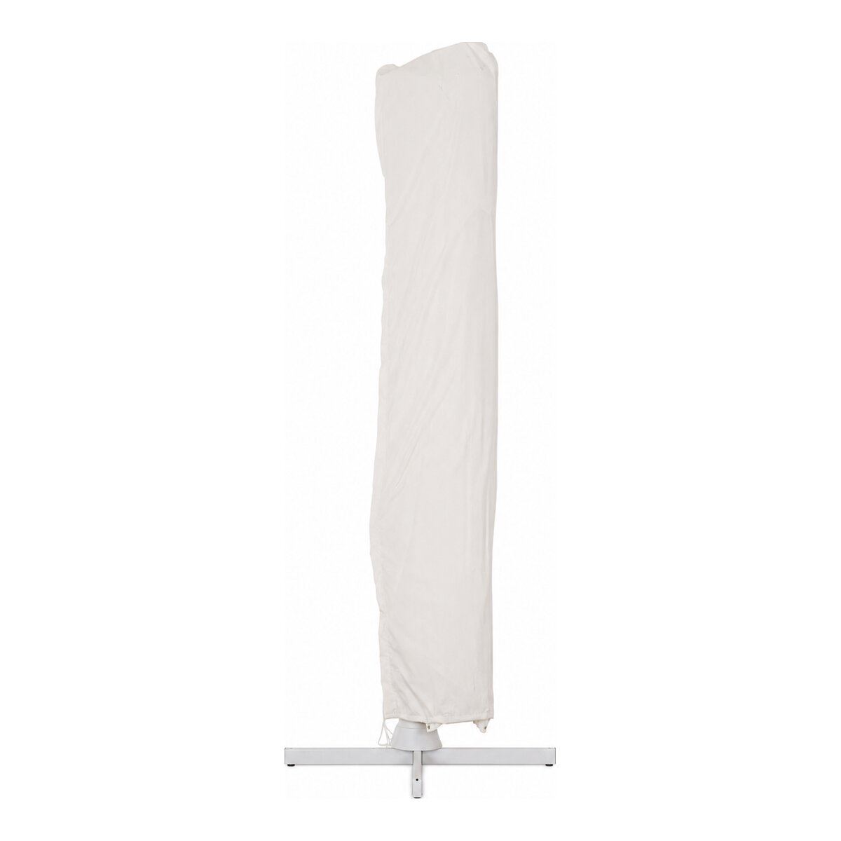 Sonnenschirm Vega aus Aluminium, modern schwenkbar und neigbar, quadratisch, weiß, 3x3 m