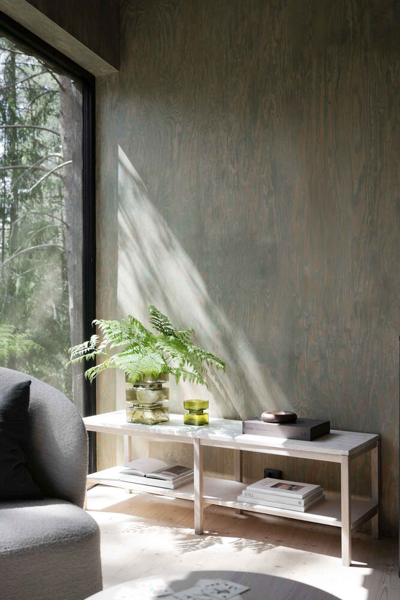 Machen Sie Ihr Zuhause komplett mit Konsole Orwel 140x40x45cm, Traventin / Eiche Whitewash.