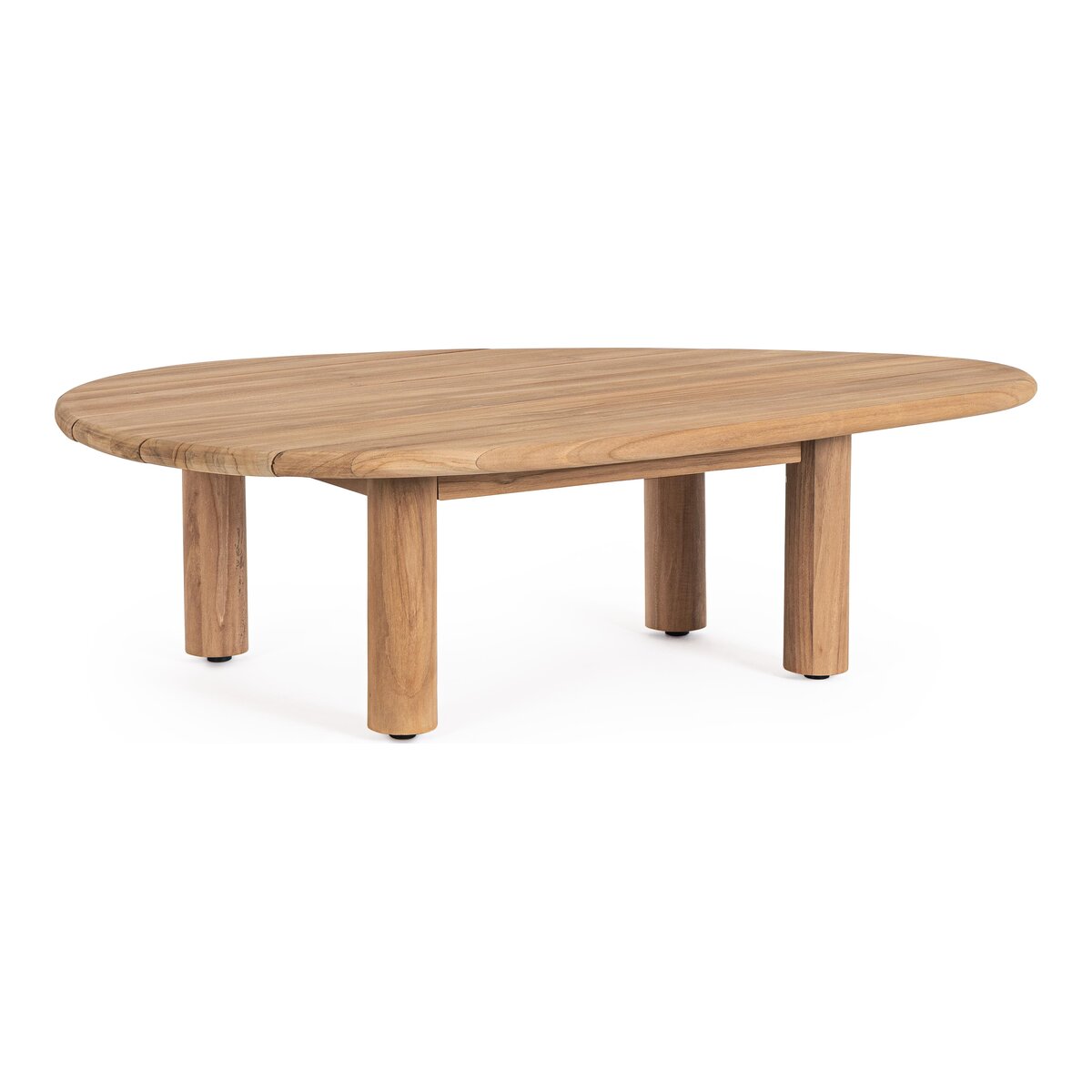 Gartencouchtisch Titus - Teakholz massiv Natur, 120 x 78 cm