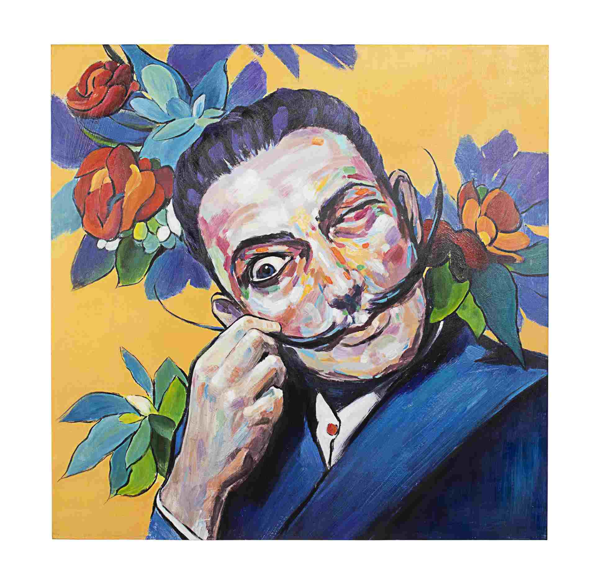 Ölgemälde Salvador Dali, 100x100 cm Ölgemälde Salvador Dali, 100x100 cm