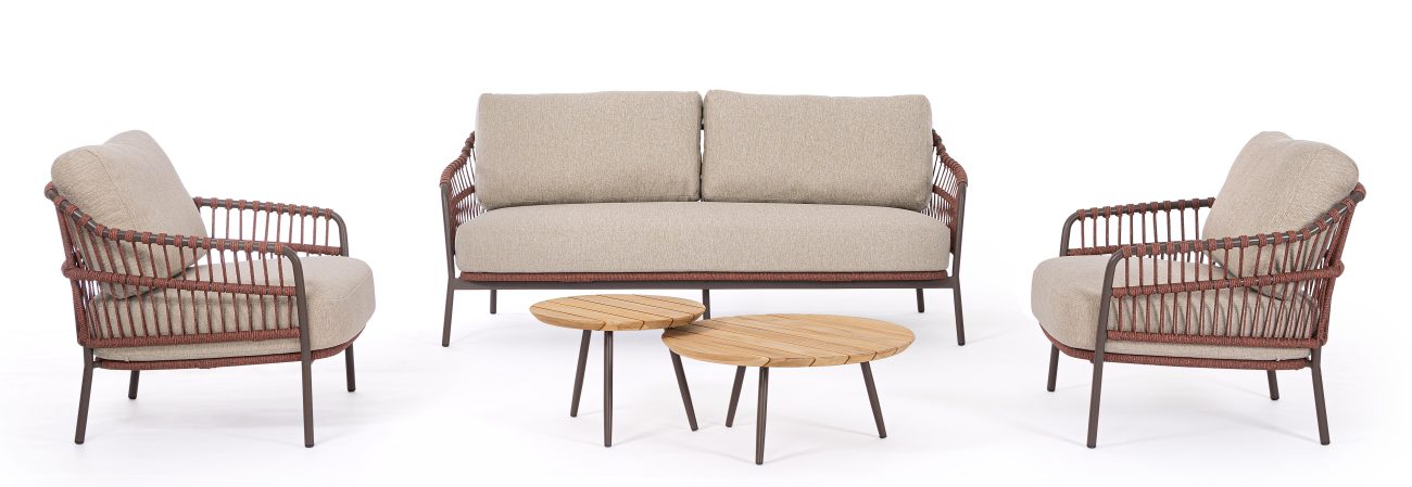 Gartensessel Talaia aus Metall, Java