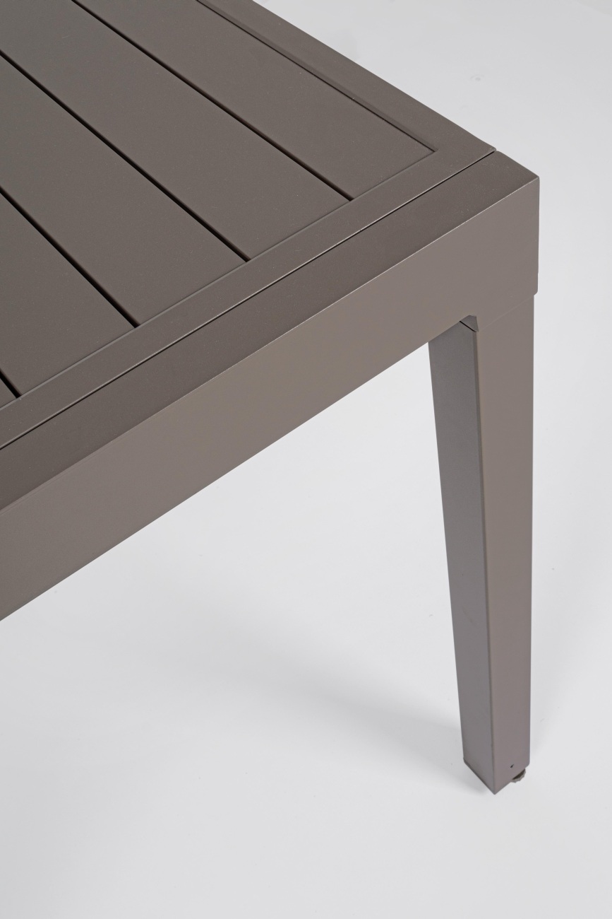 Gartenesstisch Pelagius 135-270x90 cm, Coffee