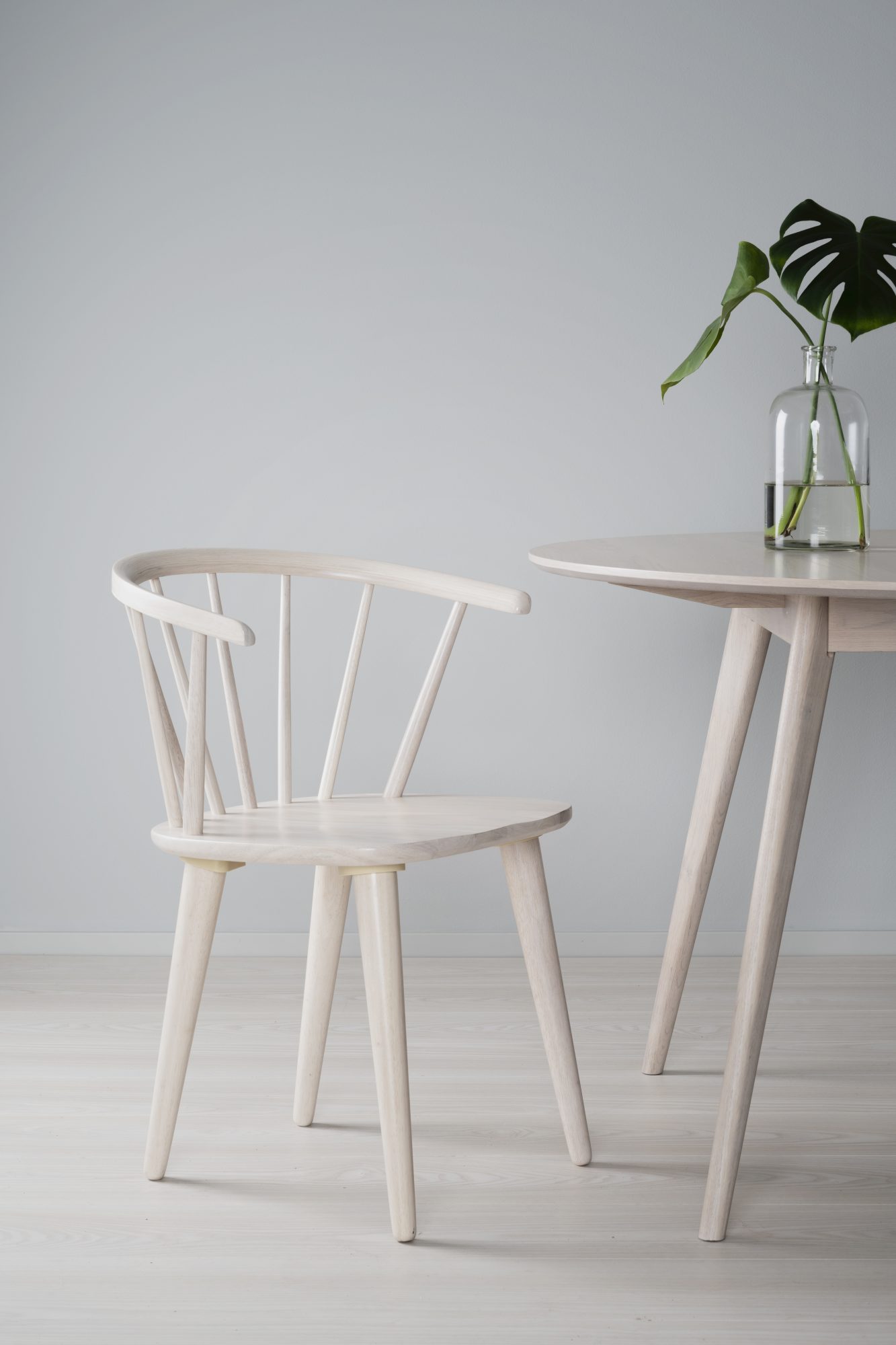 Komfortabel & schön – Stuhl Carmen 2er Set, Whitewash.