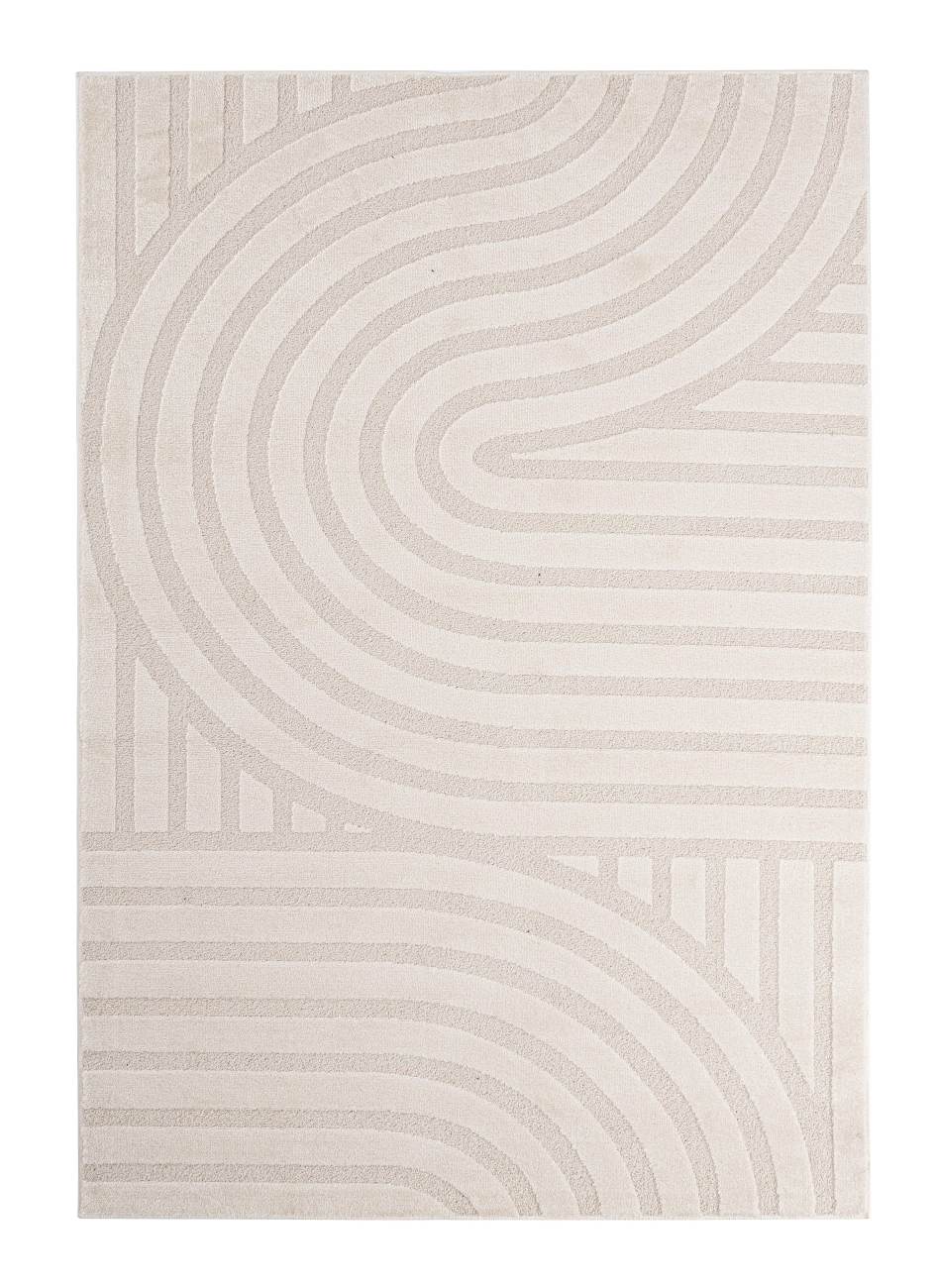 Teppich Zina aus Stoff Creme, 200x290 cm Teppich Zina aus Stoff Creme, 200x290 cm