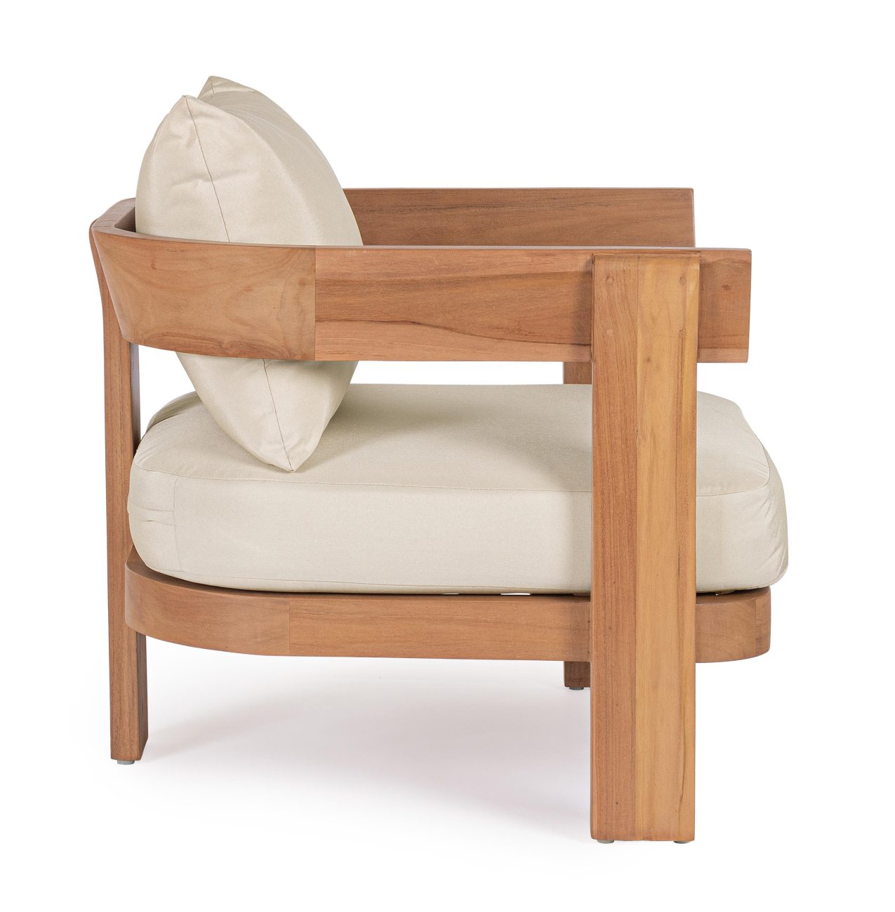 Gartensessel Evora aus Teakholz, Natur