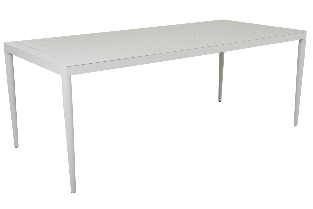 Gartenesstisch Bigby 195x90 cm, Hellgrau Gartenesstisch Bigby 195x90 cm, Hellgrau