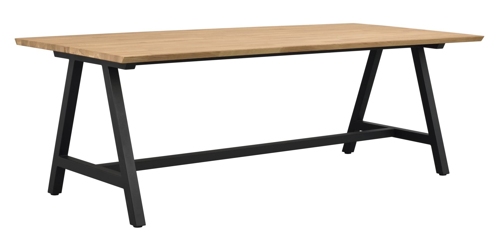 Esstisch Carradale A-Gestell Plus, Eiche natur, 220x100cm – überzeugt mit zeitlosem Stil. Esstisch Carradale A-Gestell Plus, Eiche natur, 220x100cm