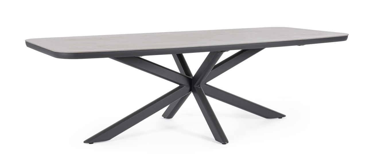 Gartenesstisch Isacco 240x110 cm, Anthrazit Gartenesstisch Isacco 240x110 cm, Anthrazit