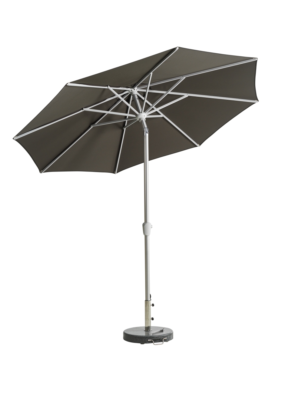 Sonnenschirm Abriola Ø 270 cm, Schwarz