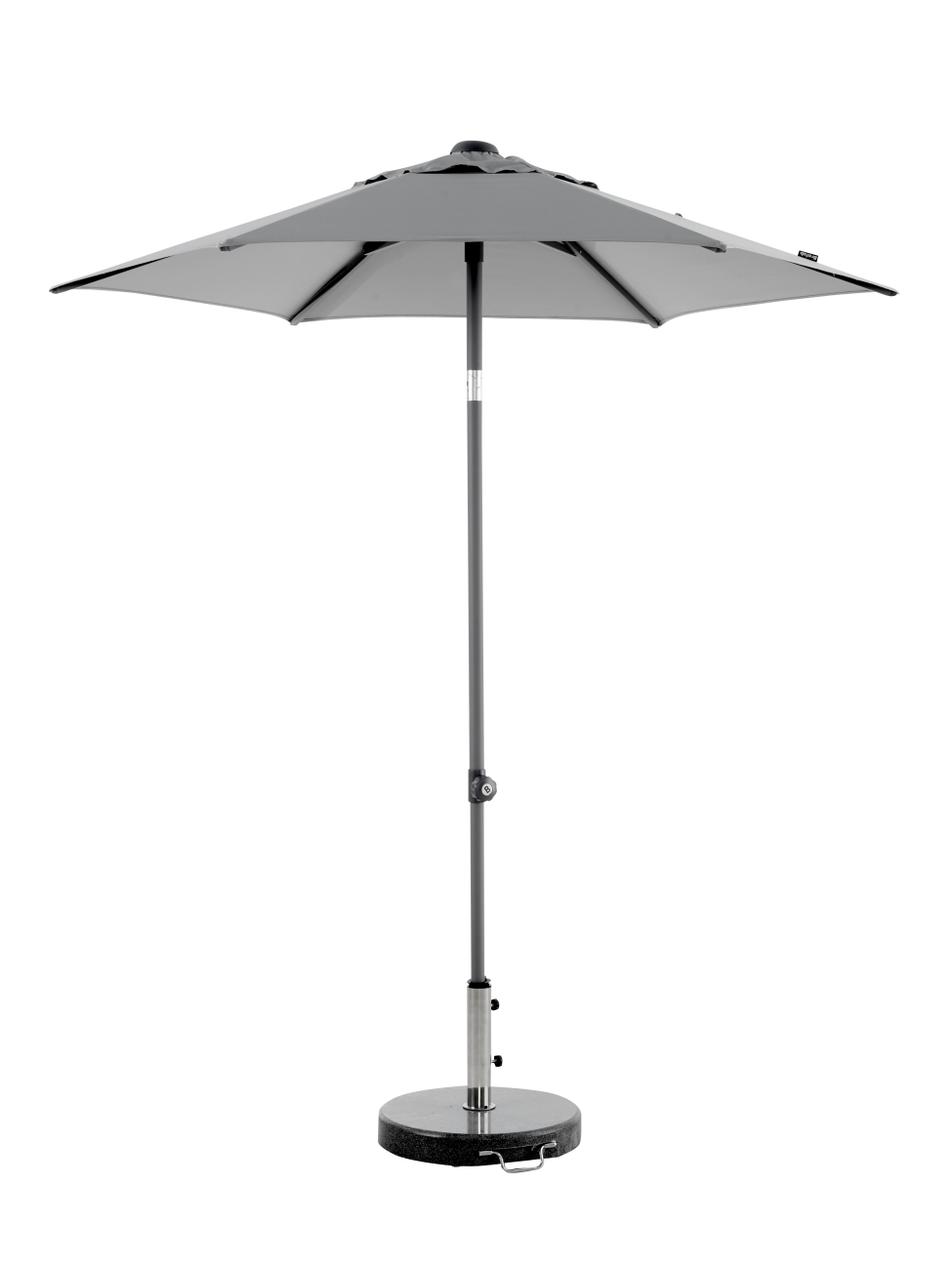 Sonnenschirm Poppi Ø 200 cm, Grau Sonnenschirm Poppi Ø 200 cm, Grau
