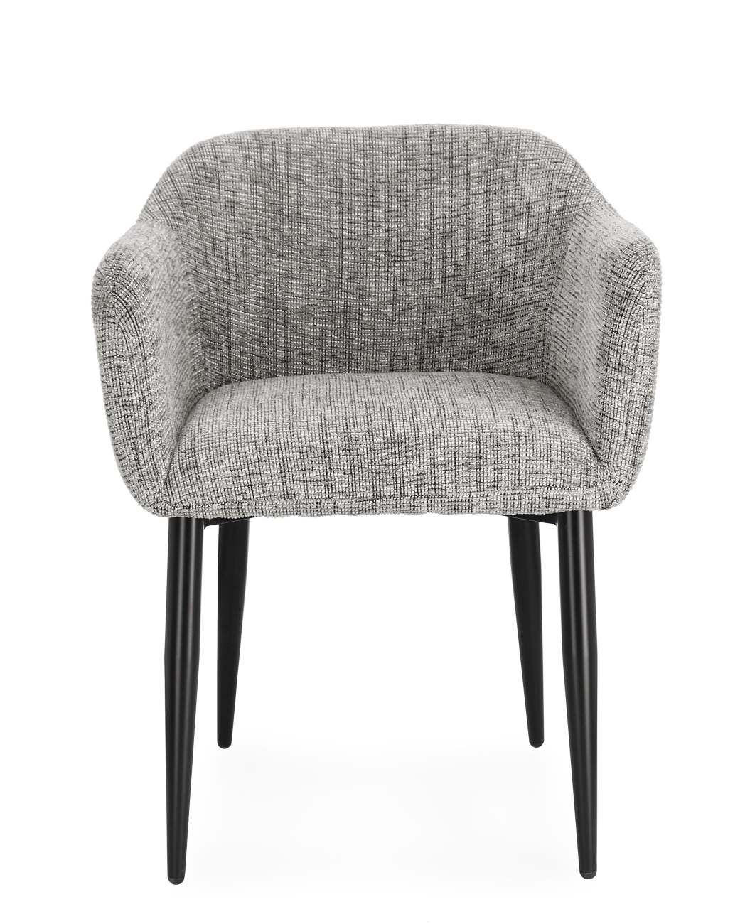 Esszimmerstuhl Kati mit Armlehne, Grau