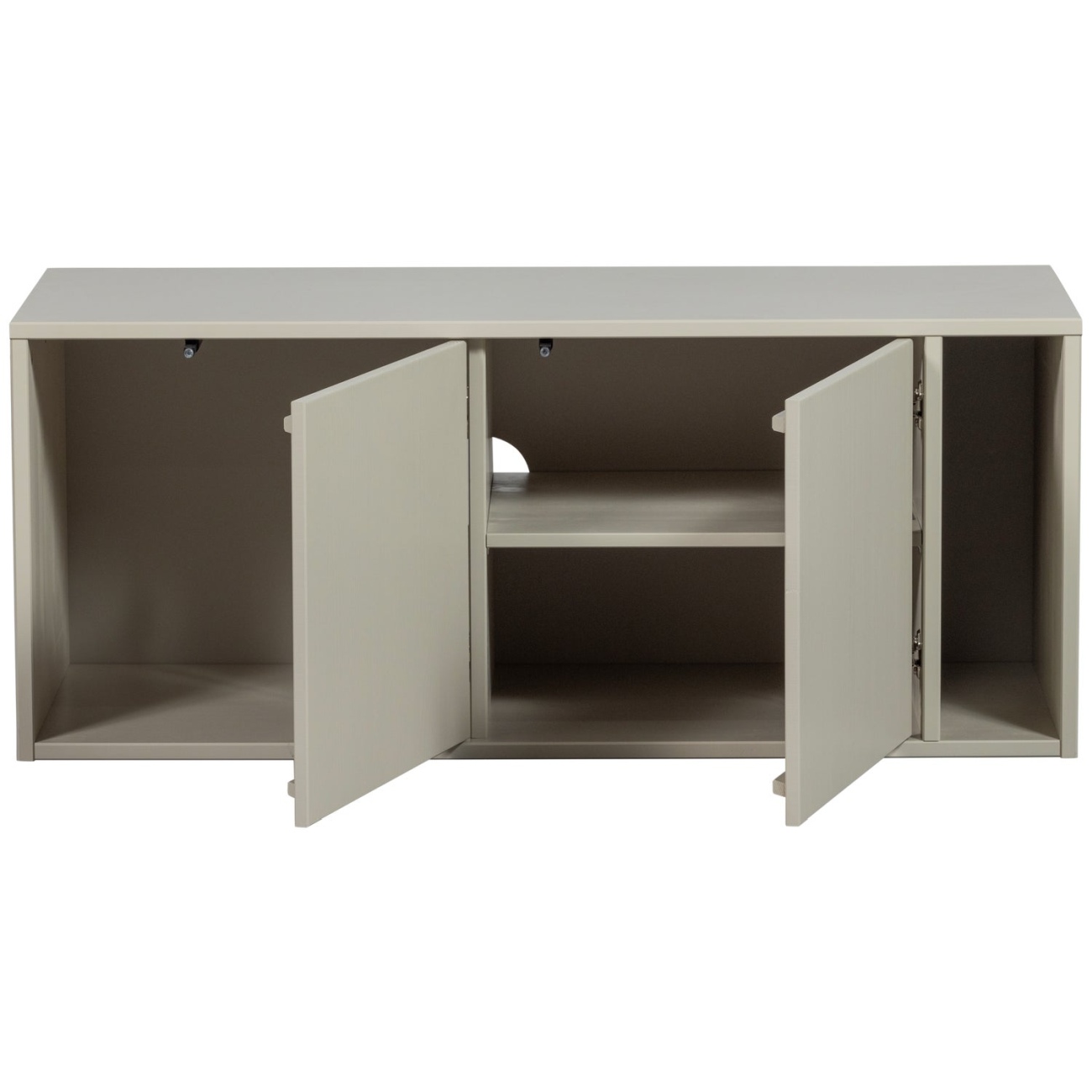 TV Board Settle Down aus Kiefernholz, 108 cm