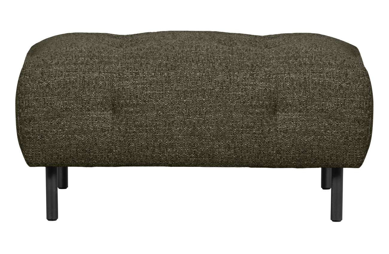 Hocker Lloyd aus grobmaschigen Stoff, Grün Hocker Lloyd aus grobmaschigen Stoff, Grün