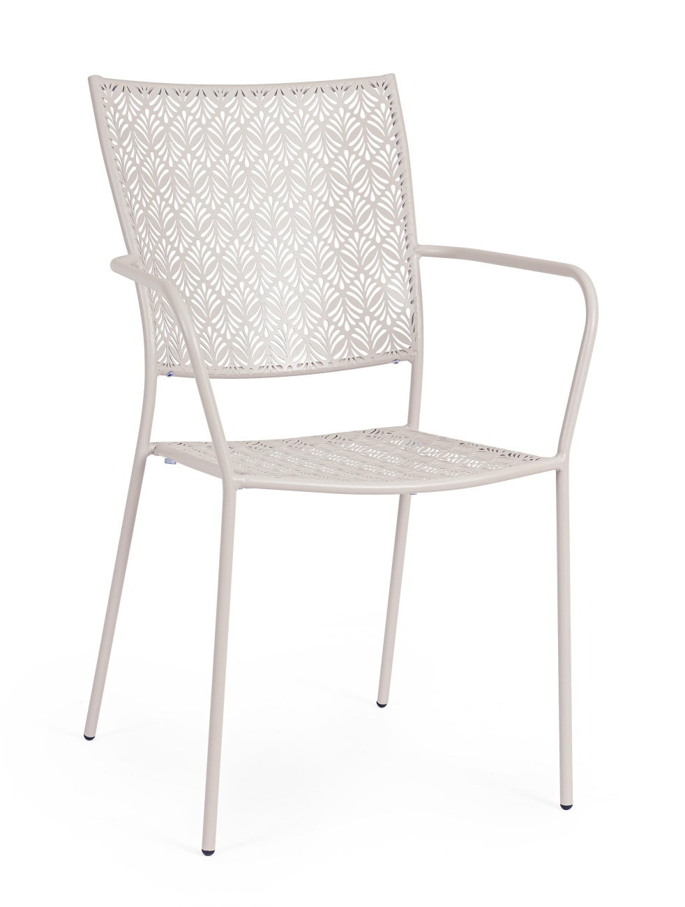 Gartenstuhl Lizette aus Metall, Griz Gartenstuhl Lizette 4er-Set aus Metall, Griz