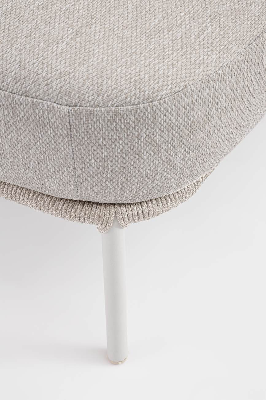 Gartendaybed Talaia aus Metall, Frostig