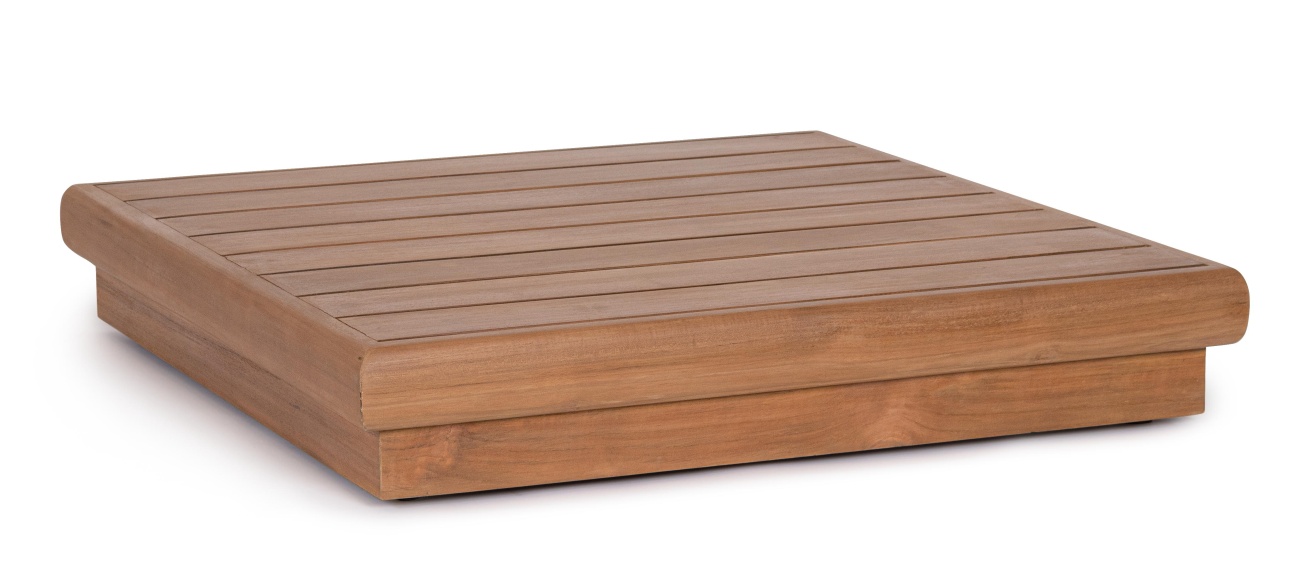 Gartencouchtisch Delgada aus Teakholz, 94x94 cm Gartencouchtisch Delgada aus Teakholz, 94x94 cm