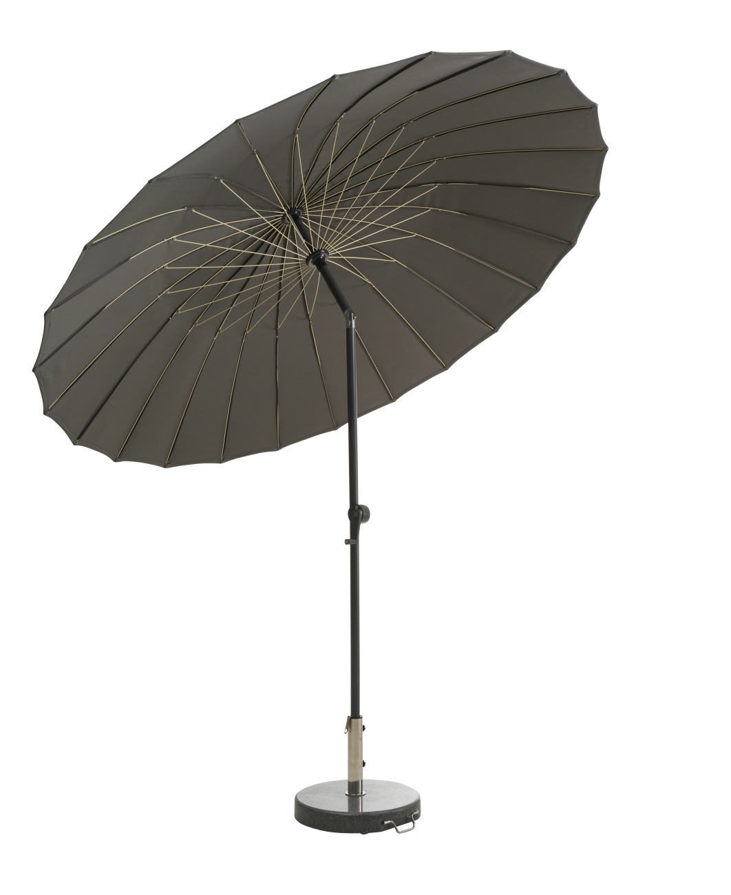 Sonnenschirm Shanghai Ø 270 cm, Grau