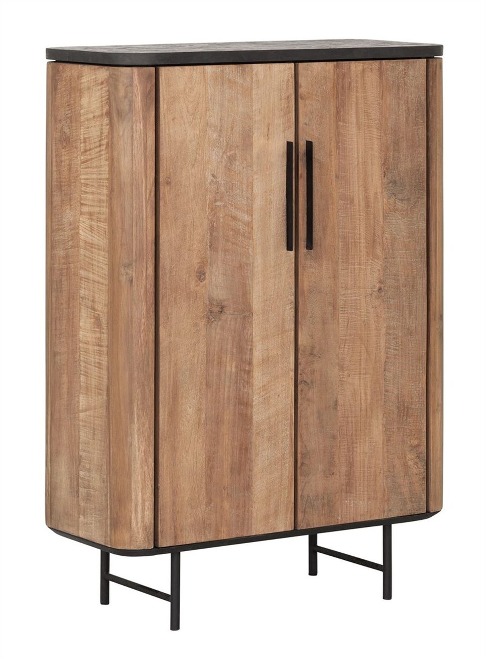 Highboard Soho aus recyceltem Teakholz, 90 cm Highboard Soho aus recyceltem Teakholz, 90 cm