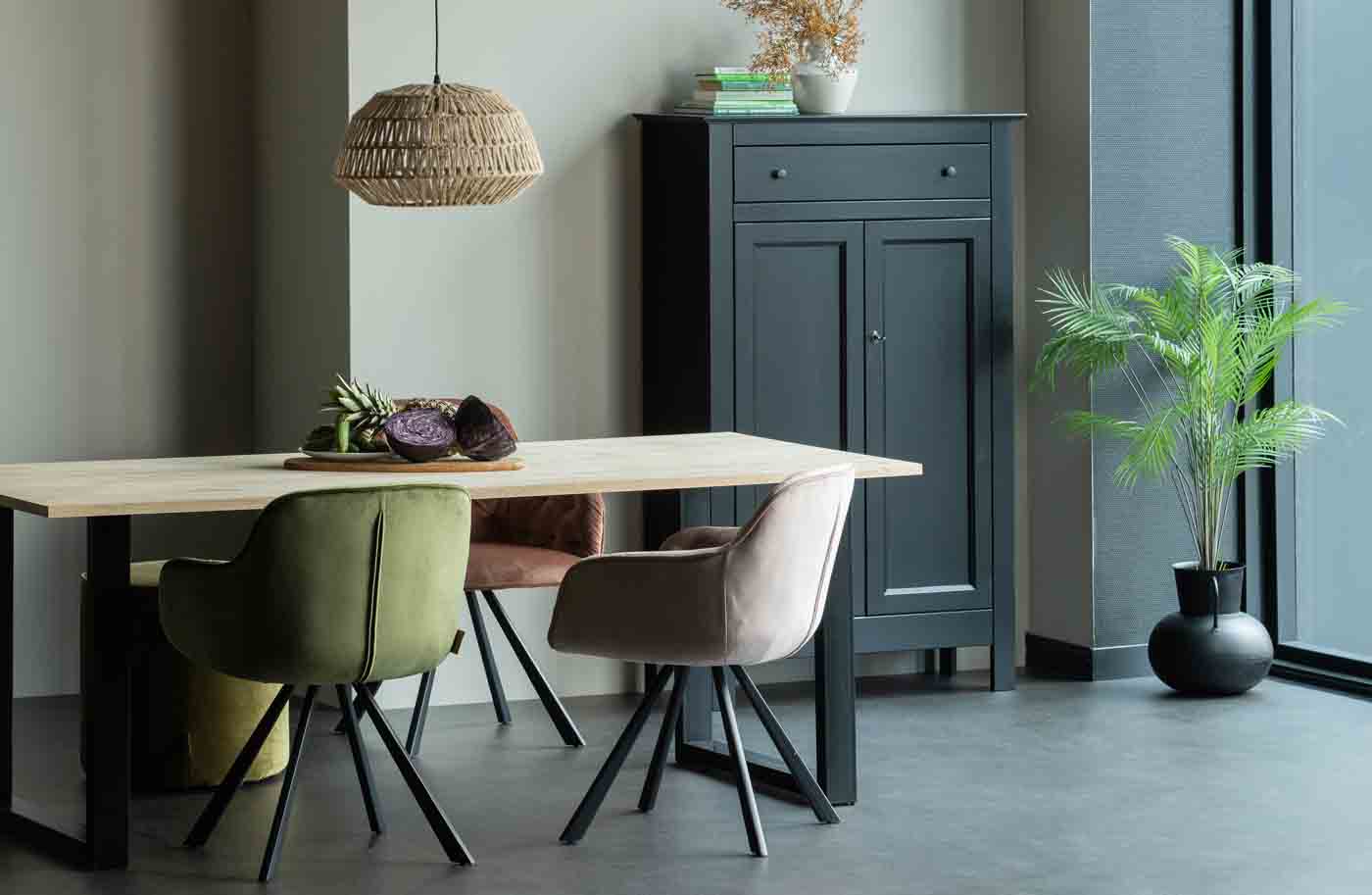 Esstisch Tablo Eiche mit U-Gestell, 200 cm