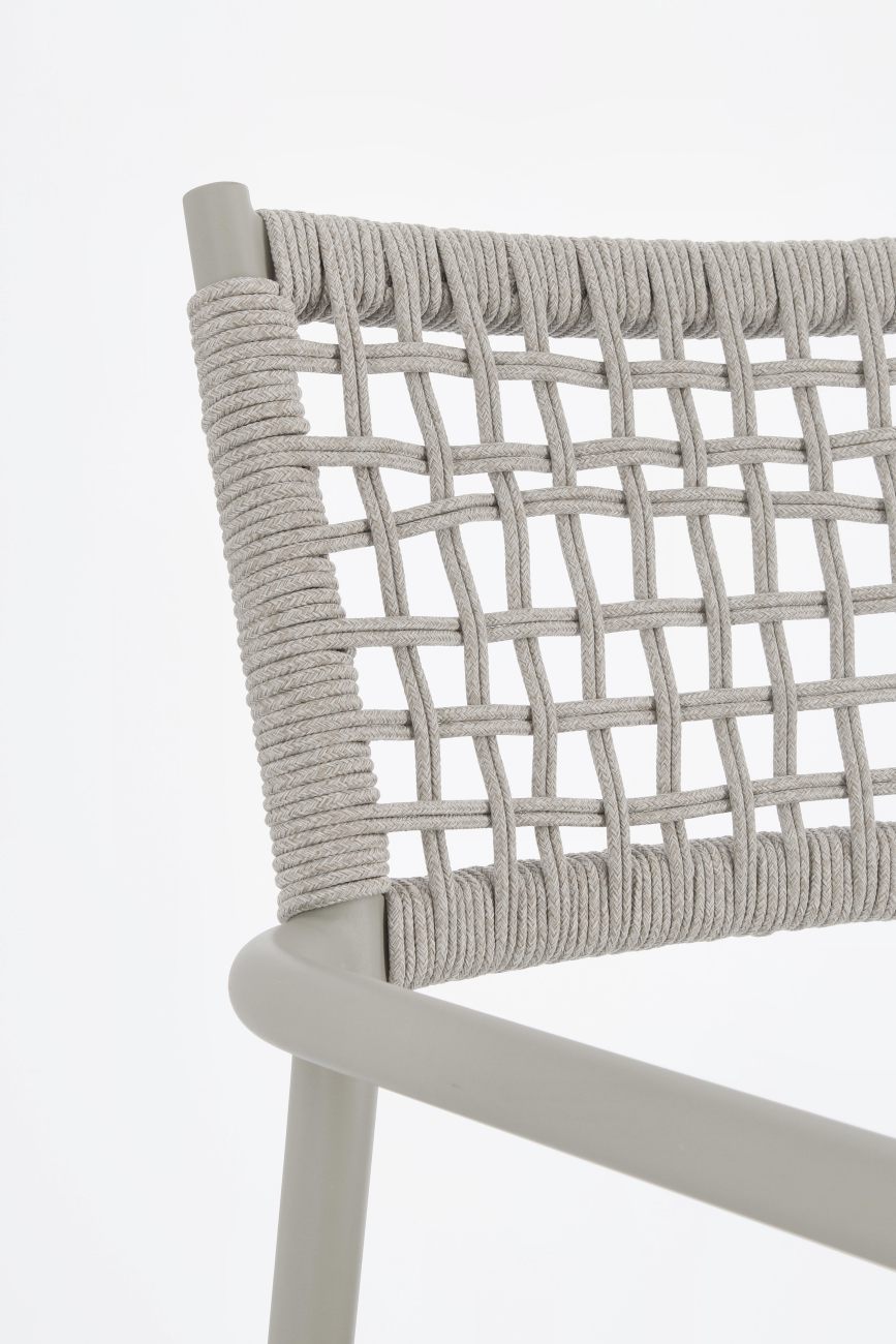 Gartenstuhl Caleta aus Aluminium, Saturn / Saturn