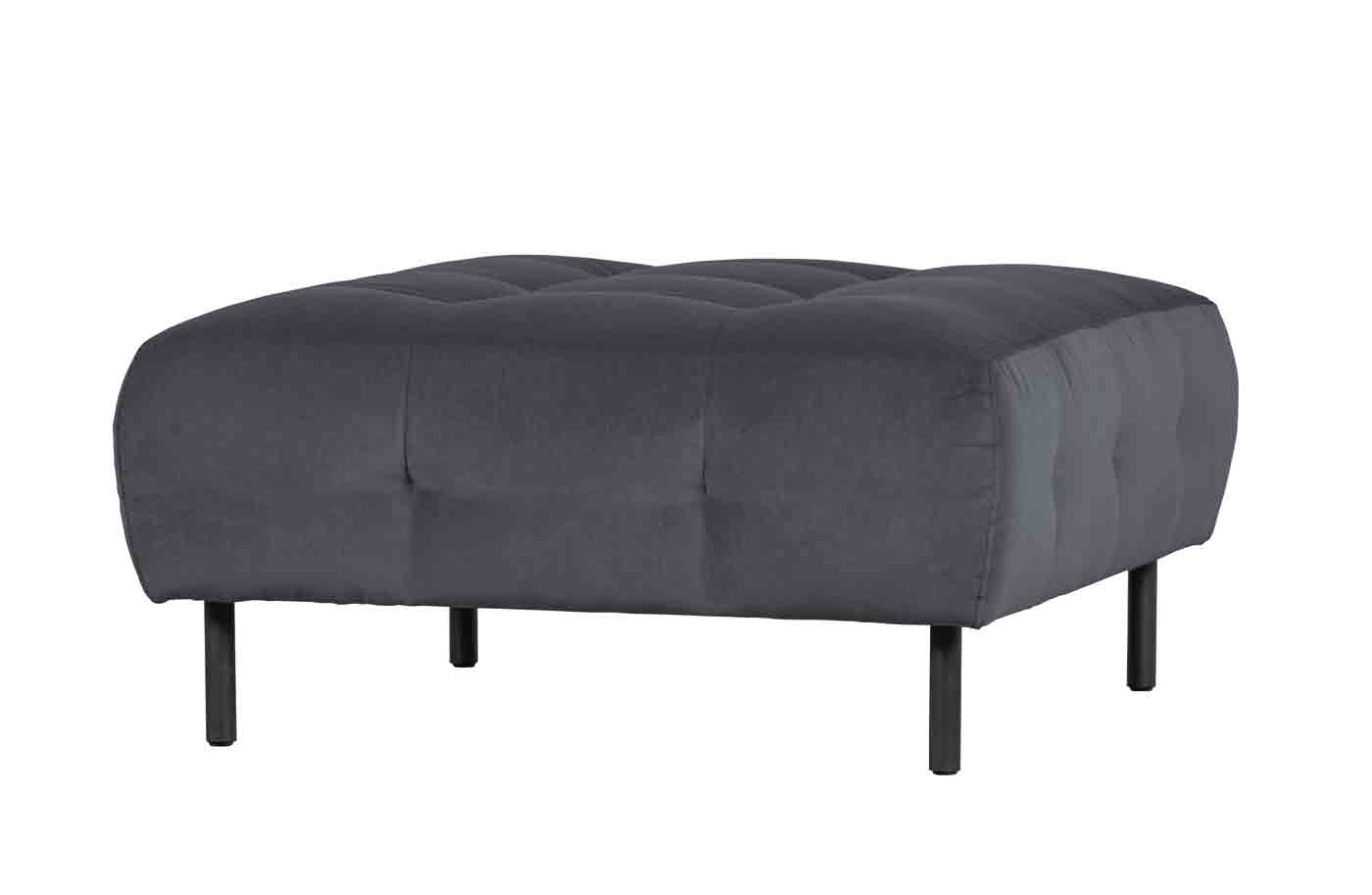 Hocker Lloyd Samt, Dunkelgrau