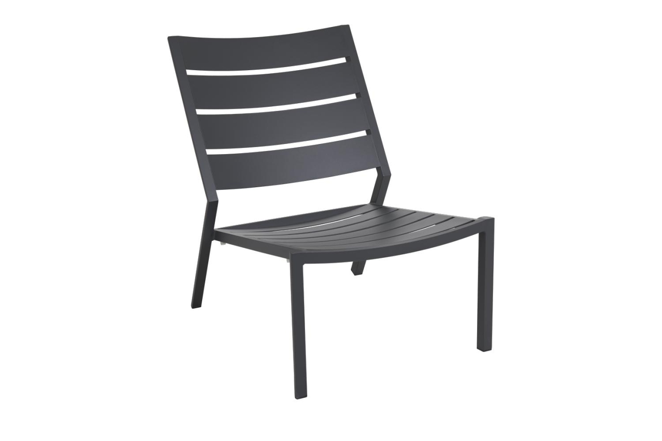 Gartensessel Delia aus Metall, Anthrazit Gartensessel Delia aus Aluminium, Anthrazit