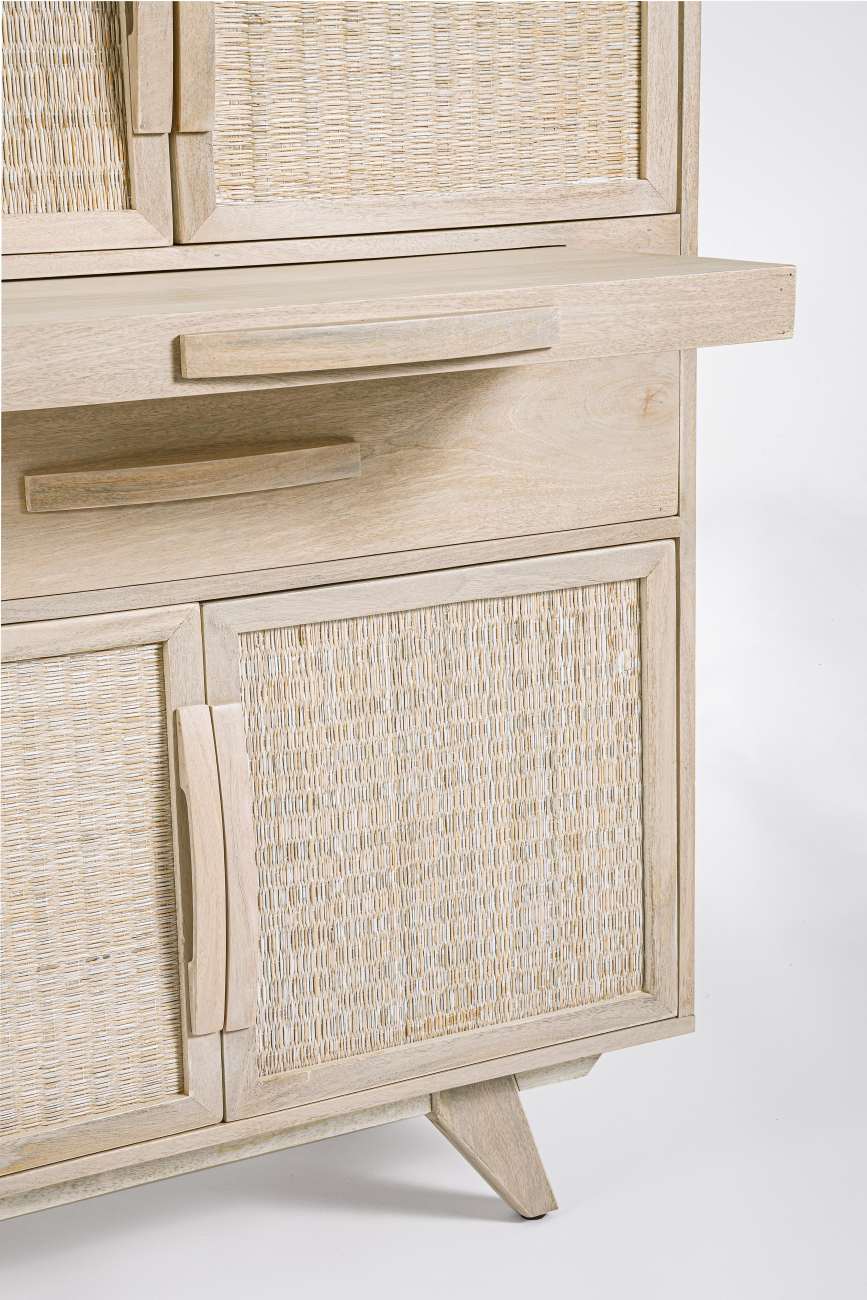 Barschrank Sahana aus Mangoholz