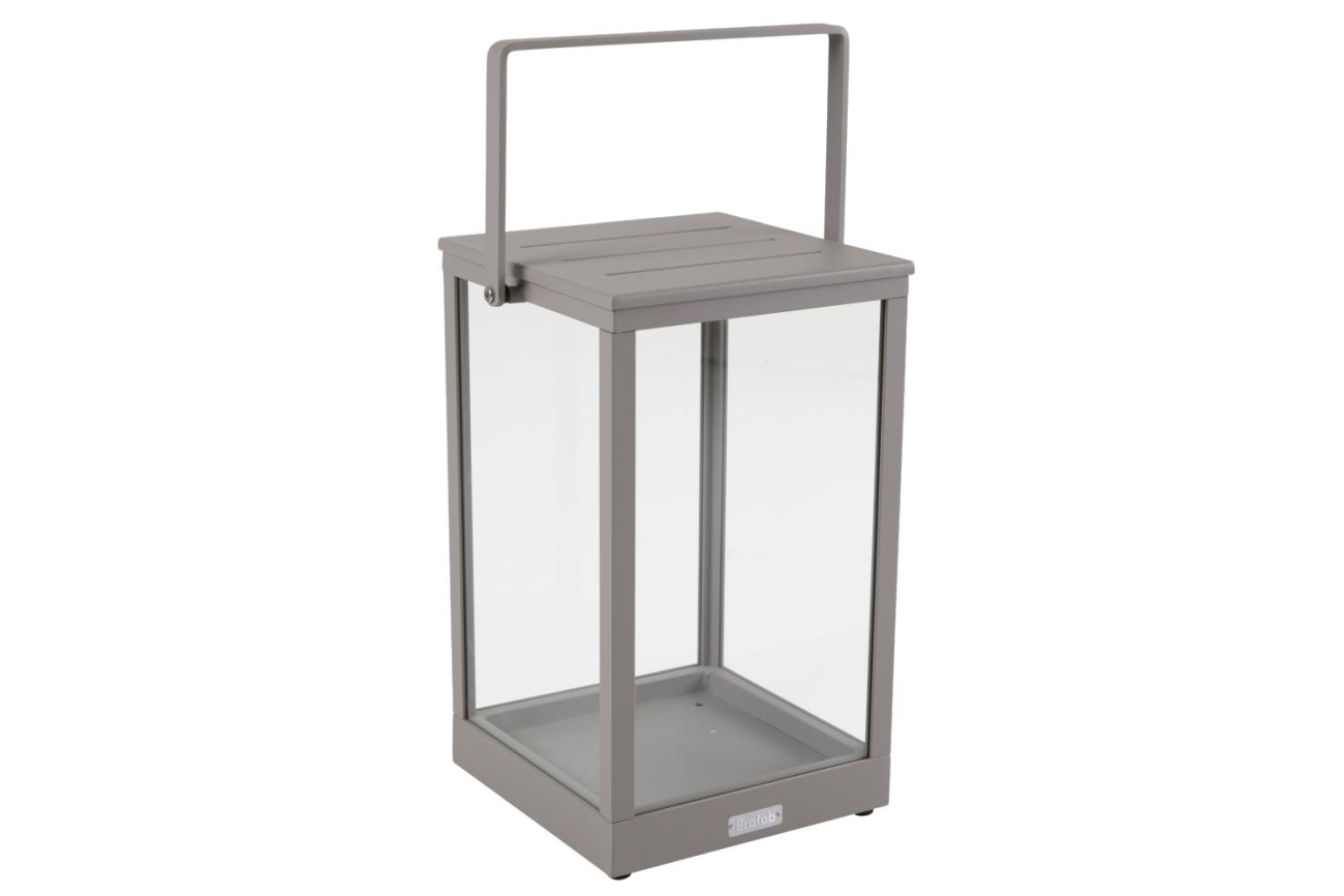 Windlicht Belfort aus Metall Big, Kaki