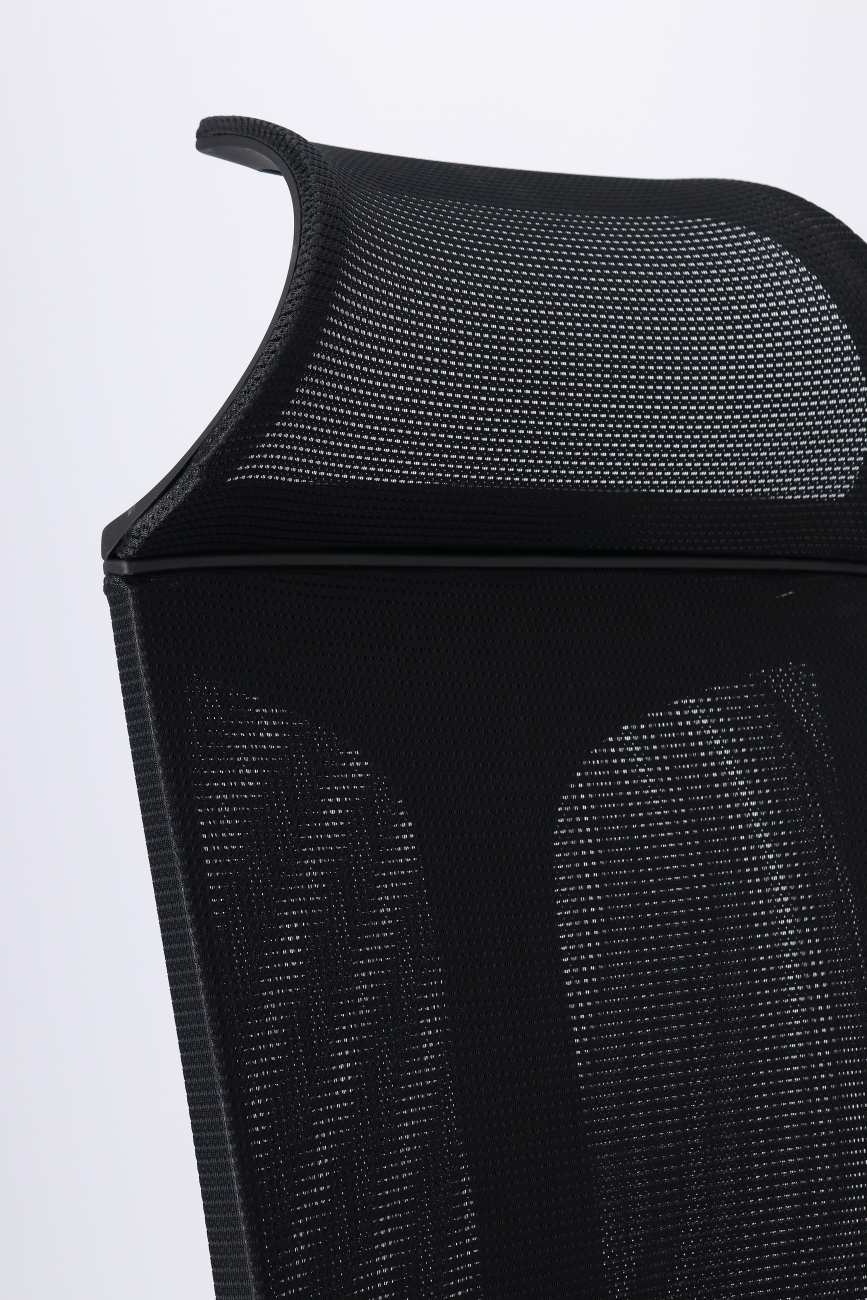 Bürostuhl Killian mit Armlehne, Schwarz