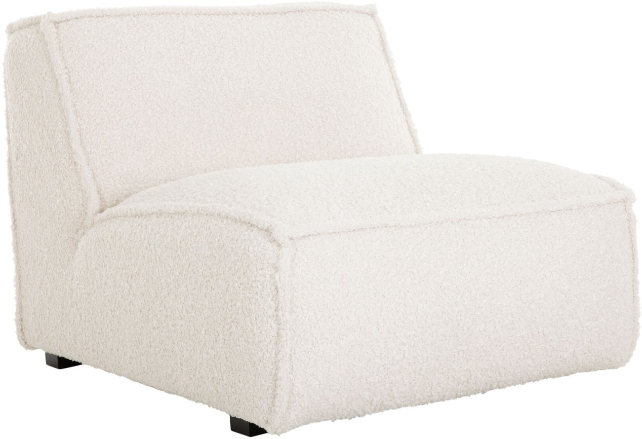 Sessel Cole aus Boucle-Stoff, Creme Sessel Cole aus Boucle-Stoff, Creme