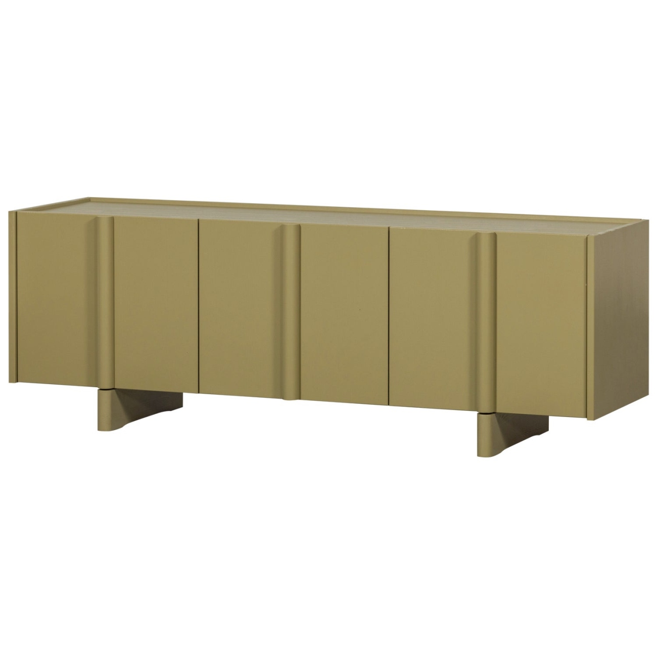 TV-Board Basu aus Kiefernholz 152 cm, Olive TV-Board Basu aus Kiefernholz 152 cm, Olive