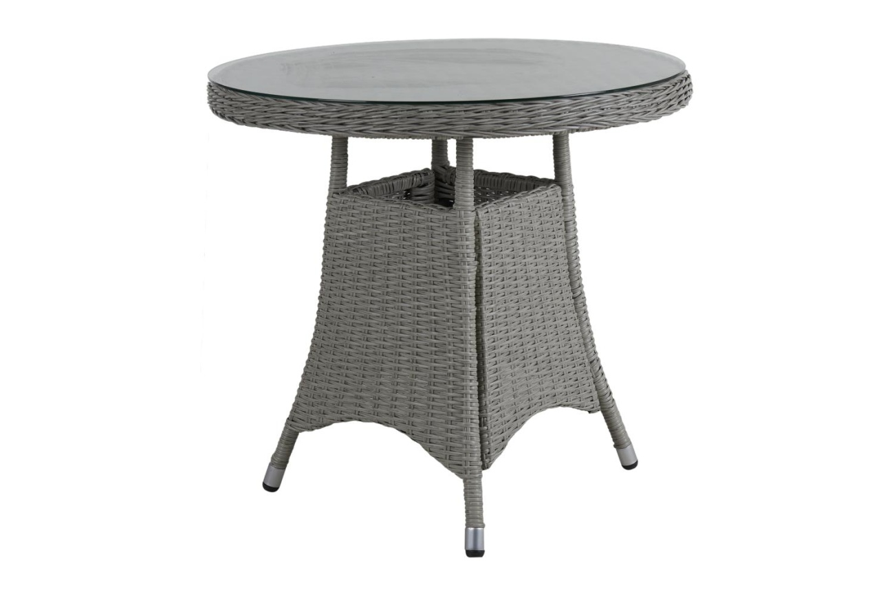 Gartenesstisch Hornbrook 80 cm, Grau