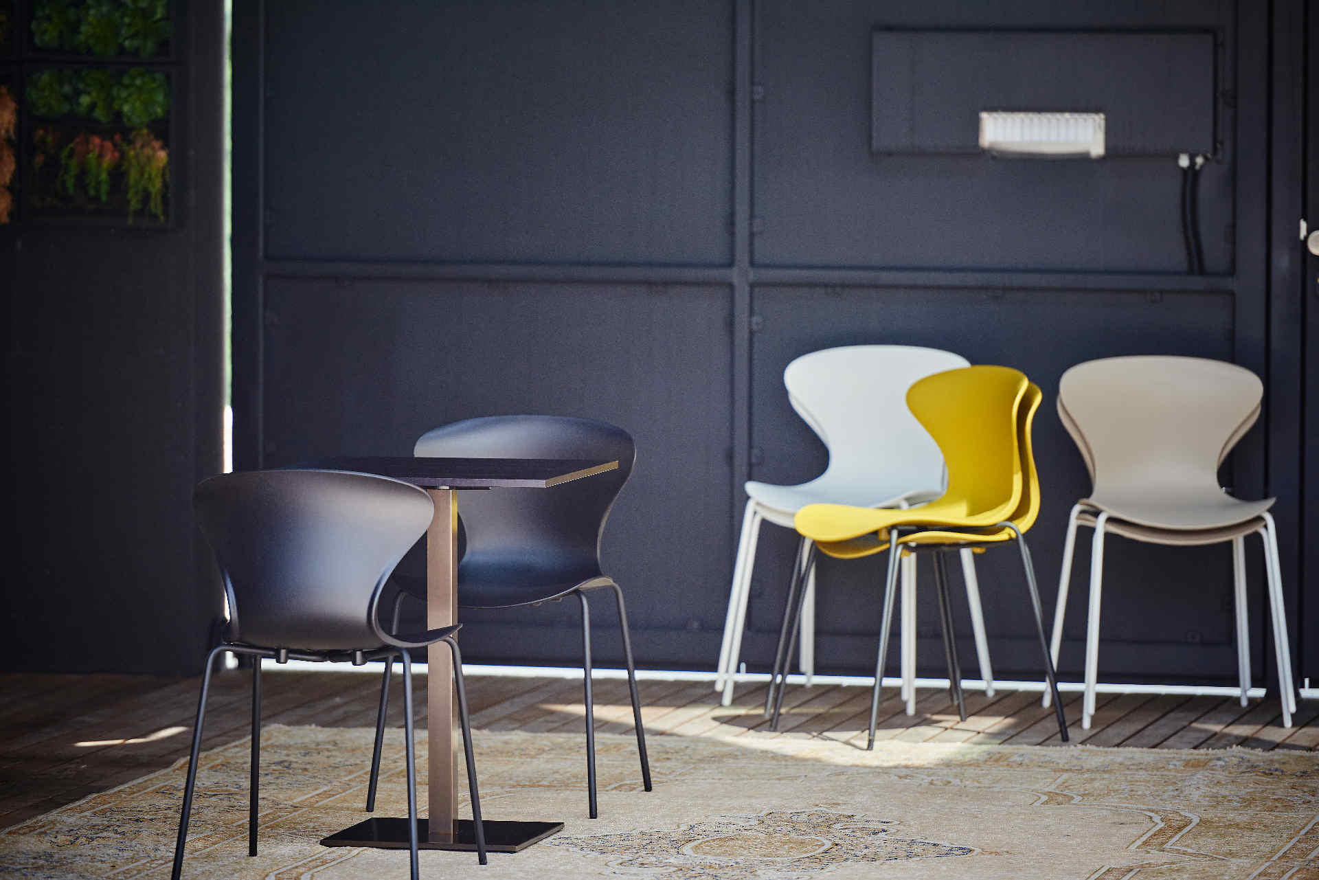 JanKurtz Riva Stapelstuhl Weiss