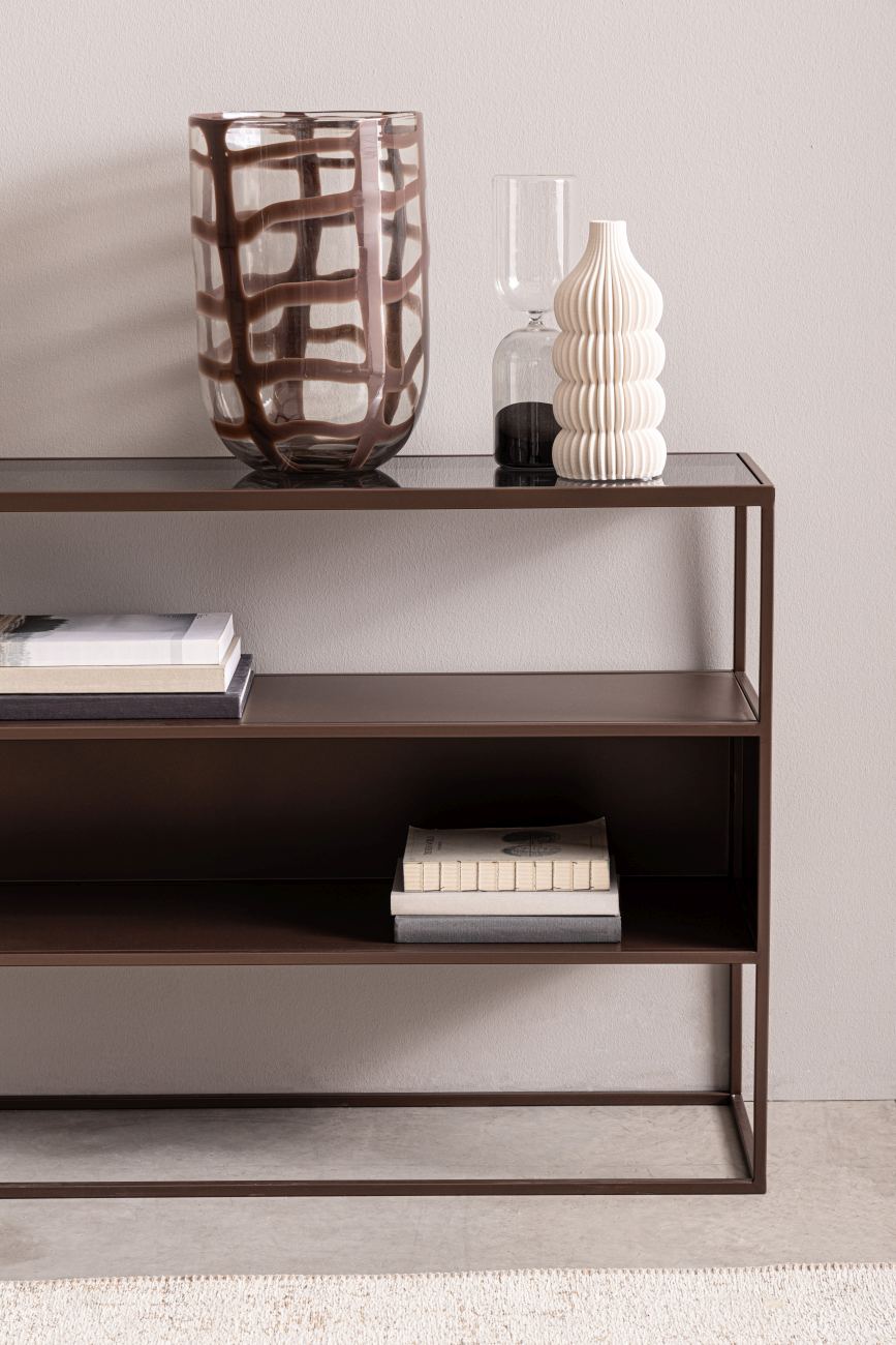 Konsole Godric aus Metall, 140 cm