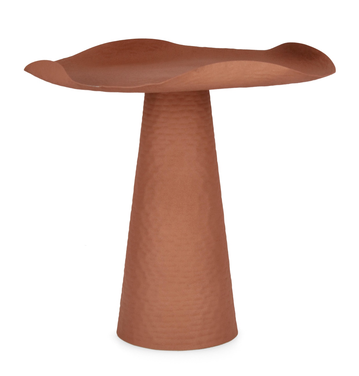 Beistelltisch Lalita aus Metall Ø 46 cm, Rot Beistelltisch Lalita aus Metall Ø 46 cm, Rot