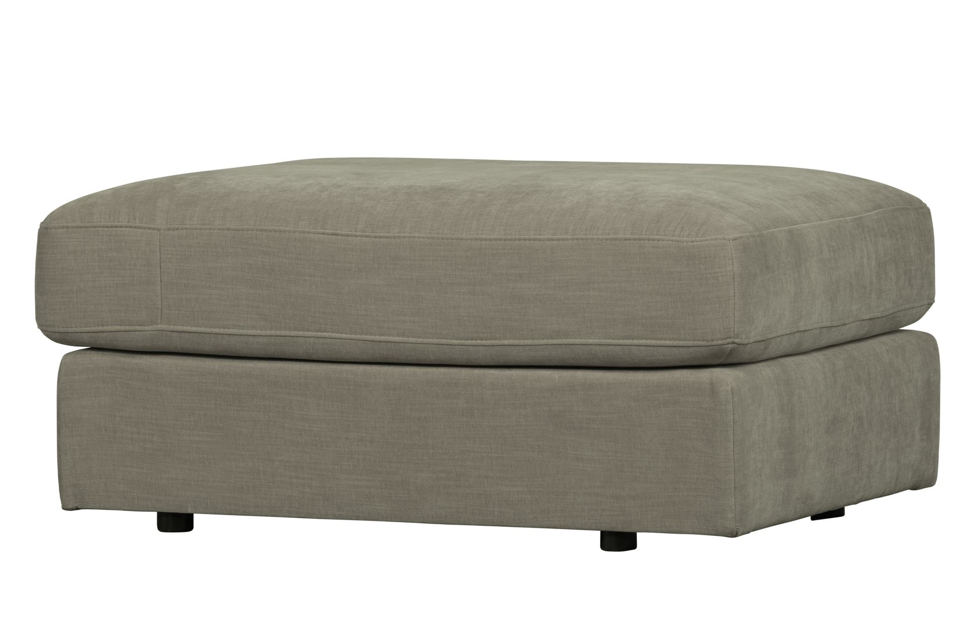 Hocker Family aus Stoff, Grau Hocker Family aus Stoff, Grau