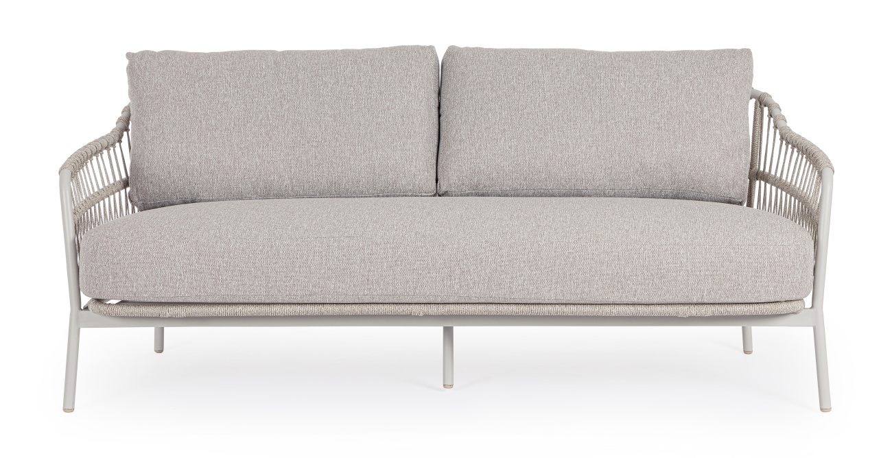 Gartensofa Talaia aus Metall, Frostig
