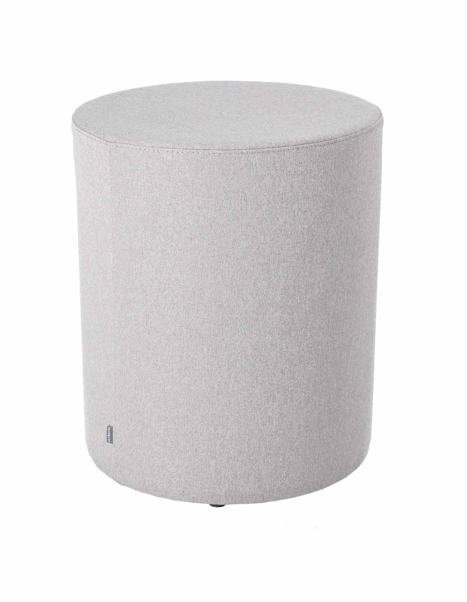 Pouf Rondo Ø 40 cm, Hellgrau Pouf Rondo Ø 40 cm, Hellgrau
