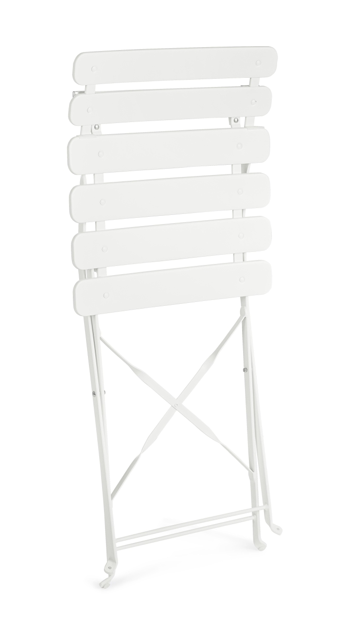 Gartenstuhl Yasmin aus Metall, Weiß