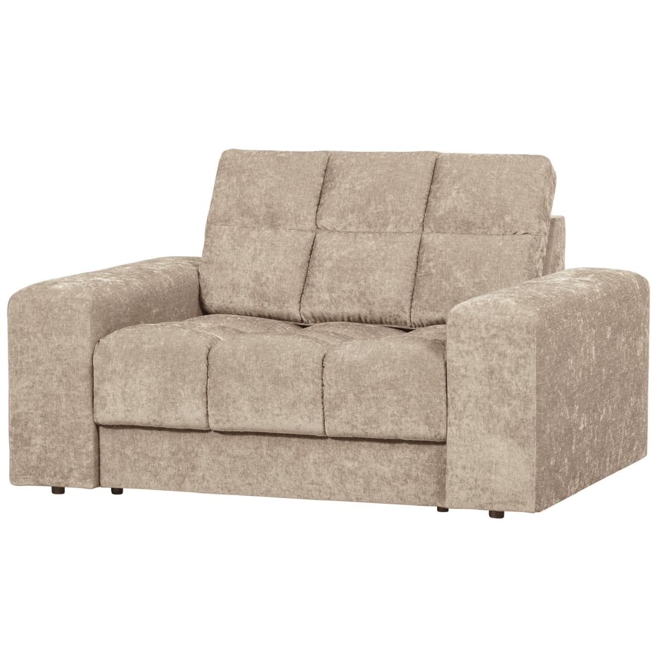 Loveseat Date aus Webstoff, Nougat Loveseat Date aus Webstoff, Nougat