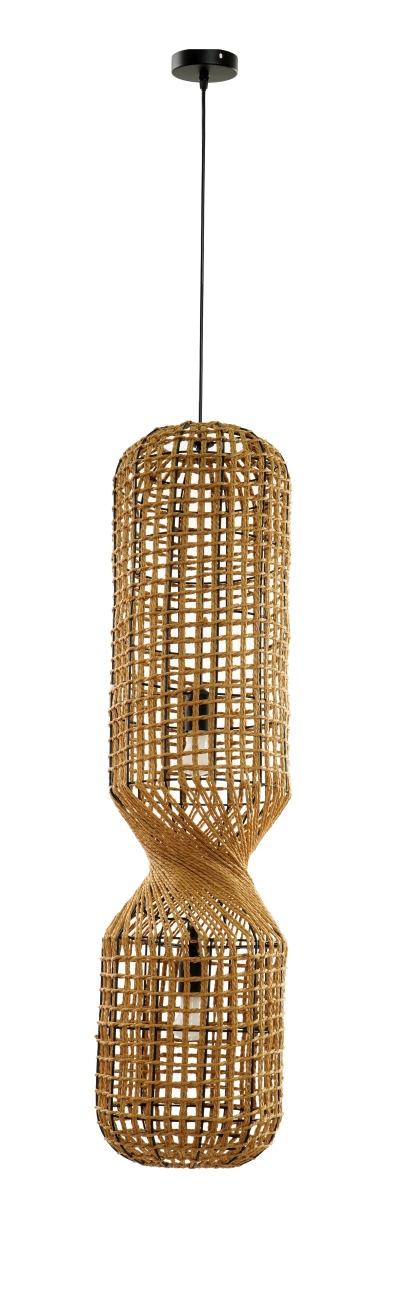 Hängeleuchte Malabo aus Papier 103 cm, Natur Hängeleuchte Malabo aus Papier 103 cm, Natur